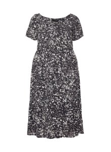 Dorothy Perkins - Womens **dp curve black gypsy midi dress, black