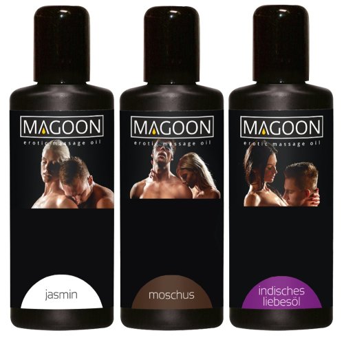 Magoon - Massageöl „erotic massage oil“, diverse düfte