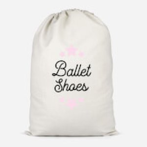 Ballet Shoes Cotton Storage Bag - Large