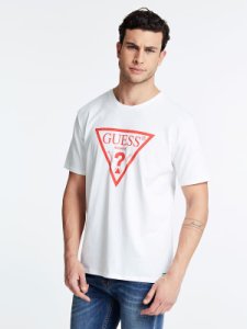 Guess - T-shirt z logo stambuł