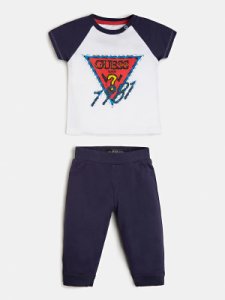 Zestaw T-Shirt Z Logo I Spodnie