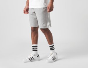 Adidas Originals 3-Stripes Fleece Shorts, grå