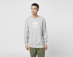 Adidas Originals Adicolour Premium Crew Sweatshirt, grå