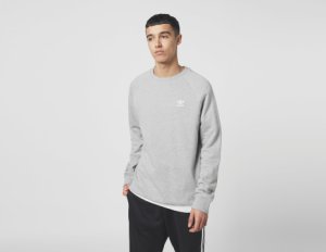 Adidas Originals Trefoil Essential Crew Sweatshirt, grå