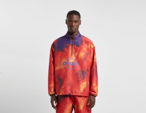 OAKLEY Tie Dye Half Zip Jacket - size? Exclusive, multifärgad