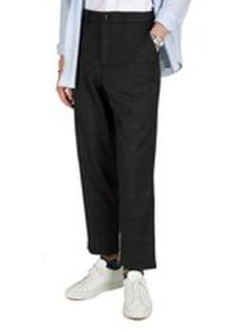 Farah - Check trouser in charcoal