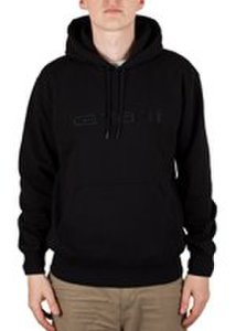 Hooded Carhartt Sweatshirt In Black / Black