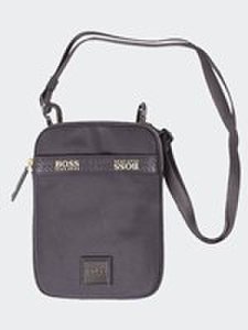 Boss - Neck pouch in black/gold