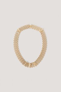 NA-KD Accessories Flat Chain Necklace - Gold