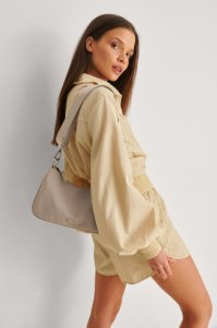 NA-KD Accessories Sporty Rounded Crossbody Bag - Beige