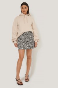 NA-KD Leopard Print Mini Skirt - Multicolor