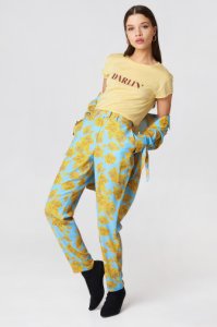 NA-KD Shiny Suit Pants - Multicolor
