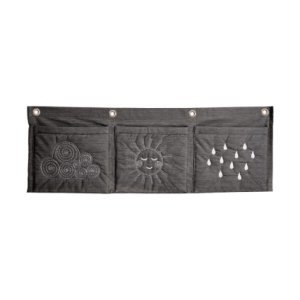 Roommate Horizontal Wall Pocket Anthracite