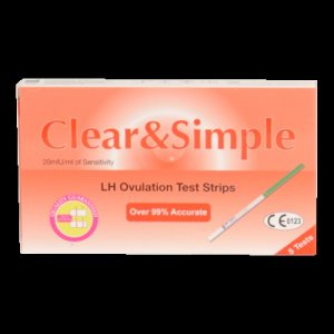 Clear &amp; Simple 5 Ovulation Test Strips 5 pcs