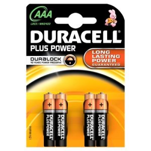 Duracell AAA Duralock Plus Power 4 pcs
