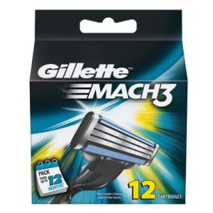 Gillette Mach3 Razor Blades 12 pcs