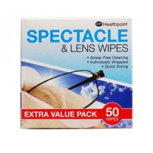 Healthpoint Spectacle &amp; Lens Wipes 50 pcs
