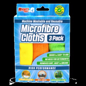 Mighty Burst Microfibre Cloths 3 pcs