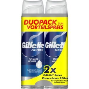 Gillette Series Foam Mousse Sensitive 2 x 250 ml