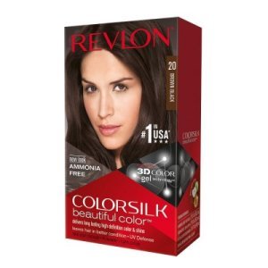 Revlon Colorsilk Permanent Haircolor 20 Brown Black 1 st