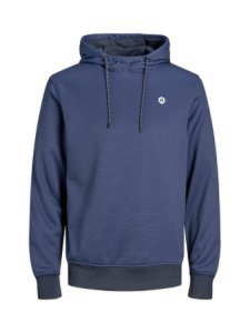 Jack & Jones minimalistische sweat hoodie heren blauw