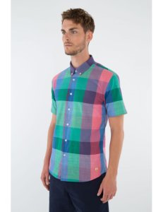 Chemise à carreaux Héritage - coton - Coloris - Carreaux Multicolore, Taille US - M