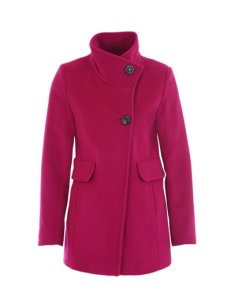 Manteau long - laine - coloris - frezia, taille fr - 40
