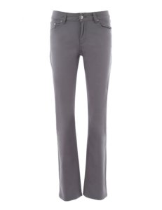 Pantalon - coton - Coloris - Gris, Taille FR - 42