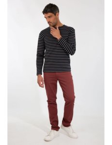 Pantalon Deauville - coton - Coloris - COCA RED , Taille FR - 50