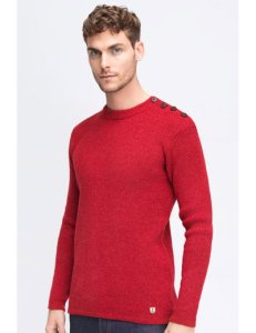 Pull marin Héritage - lambswool - Coloris - Vernis Chiné, Taille US - XXL
