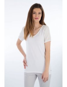 T-shirt bi-matière CHILLA - Coton