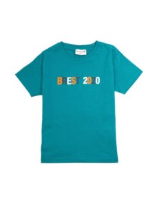 T-shirt - Enfant - Coloris - Glaz - Patchwork Brest 2020, Taille enfant - 4 ans