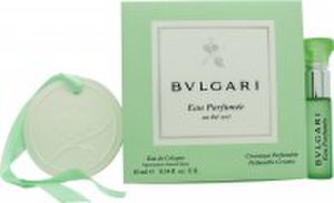 Bvlgari Eau Parfumee au The Vert Gavesett 10ml EDC + Parfymert Keramikk