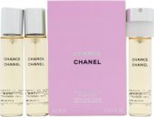 Chanel Chance Twist & Spray Gift Set 3 x 20ml EDT Refill