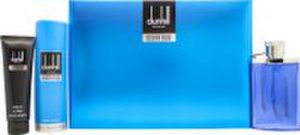 Dunhill Desire Blue Gavesæt 100ml EDT + 195ml Body Spray + 90ml Shower Gel