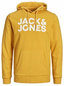 Jack & Jones! Jongens Sweater - Maat 140 - Okergeel - Katoen/polyester/viscose
