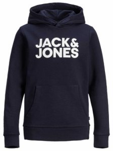 Jack & Jones! Jongens Sweater  - Maat 152 - Donkerblauw - Katoen/polyester