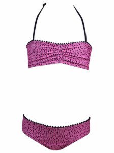 Lentiggini! Meisjes Bikini - Maat 128 - Roze - Polyester/elasthan