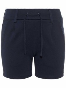 Name It! meisjes korte broek - maat 104 - donkerblauw - viscose/elasthan