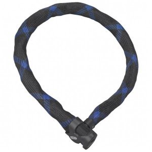 ABUS - Kettenschloss IVera Chain 7210 - Fietsslot maat 85 cm, zwart/blauw