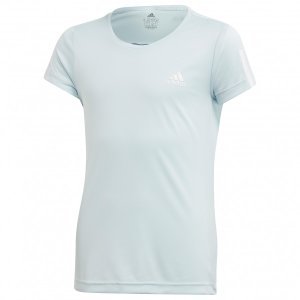 Adidas - Girl's TR EQ Tee - T-shirt maat 128, grijs