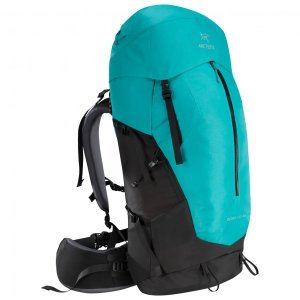 Arc'teryx - Bora AR 49 Backpack Women's - Trekkingrugzak maat 49 l - Regular, turkoois/zwart