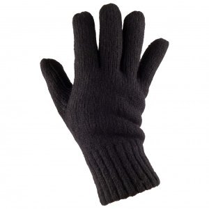 Auclair - Raggwool - Handschoenen maat S/M, zwart