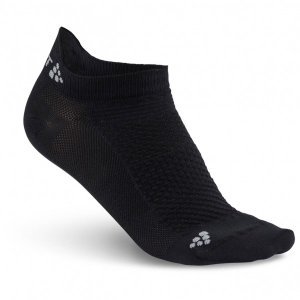 Craft - Cool Shaftless 2-Pack Socks - Multifunctionele sokken maat 43-45, zwart