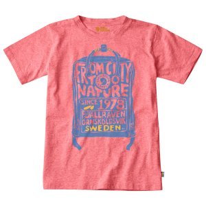 Fjällräven - Kid's Kånken T-Shirt - T-shirt maat 116, rood