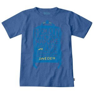 Fjällräven - Kid's Kånken T-Shirt - T-shirt maat 122, blauw