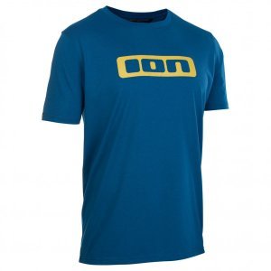 ION - Tee S/S Seek DR - Fietsshirt maat 48, blauw