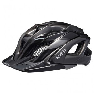 KED - neo visor - fietshelm maat xxl - 59-64 cm, zwart/grijs