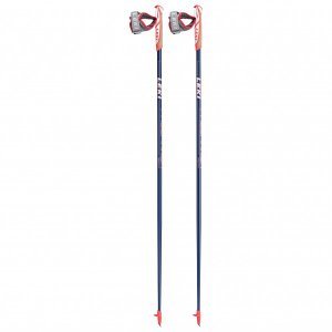 Leki - Pacemaker - Stokken voor nordic walking maat 125 cm, blauw/rood