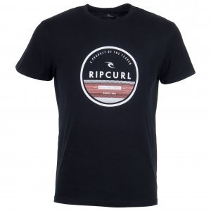 Rip Curl - Watermark S/S Tee - T-shirt maat S, zwart